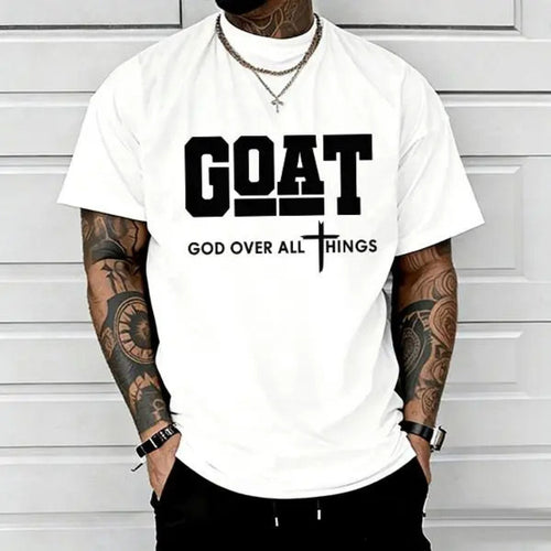 "GOAT" God Over All Things T-Shirt