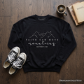 Faith Can Move Mountains Matthew 17:20 Christian Sweatshirt