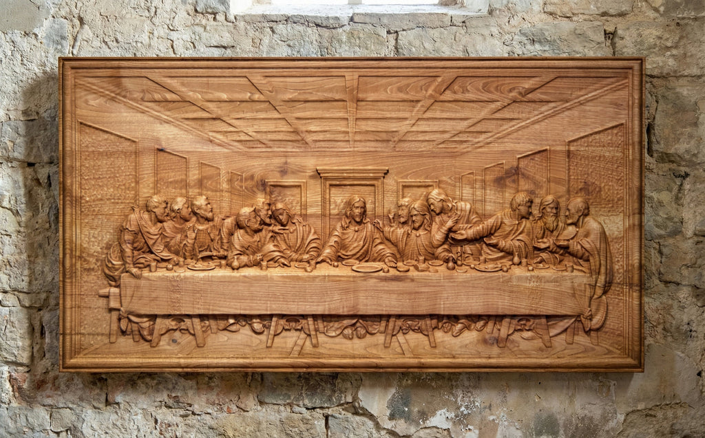 The Last Supper Hand-Carved