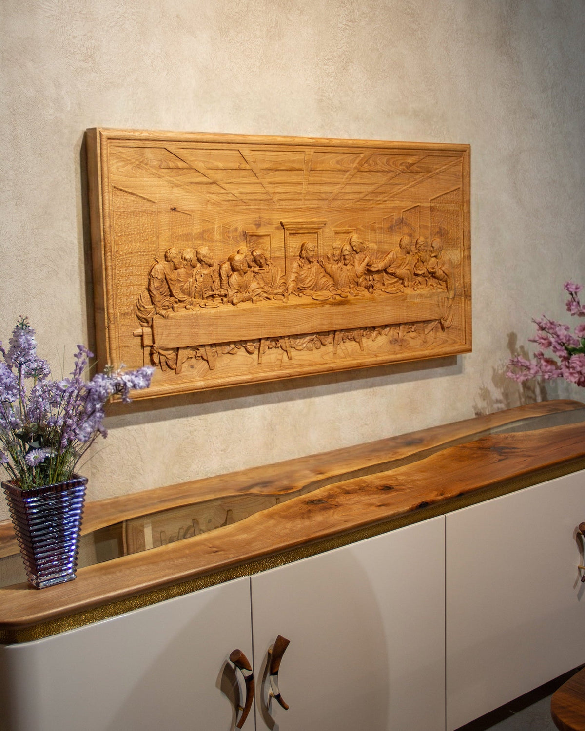 The Last Supper Hand-Carved