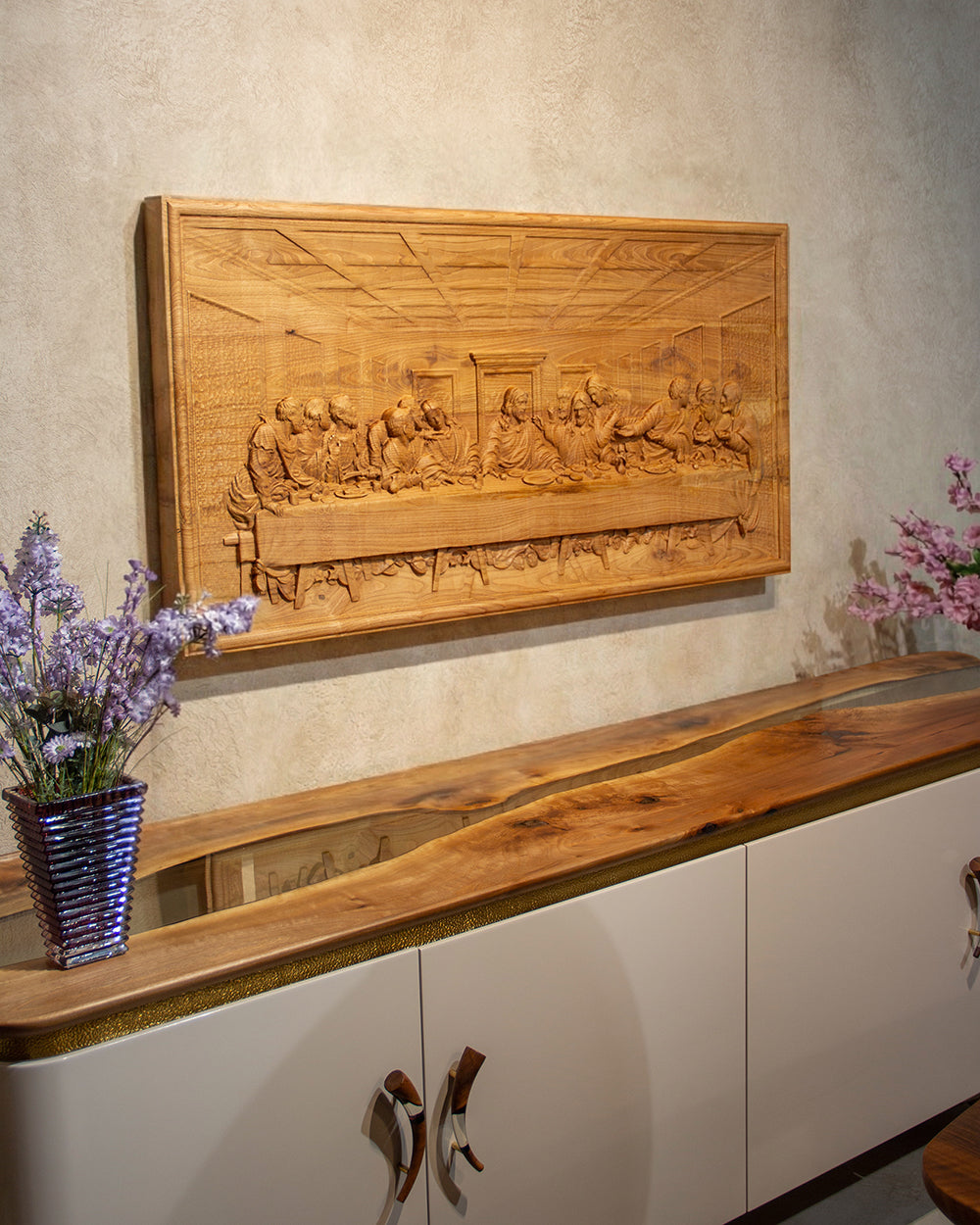 The Last Supper Hand-Carved