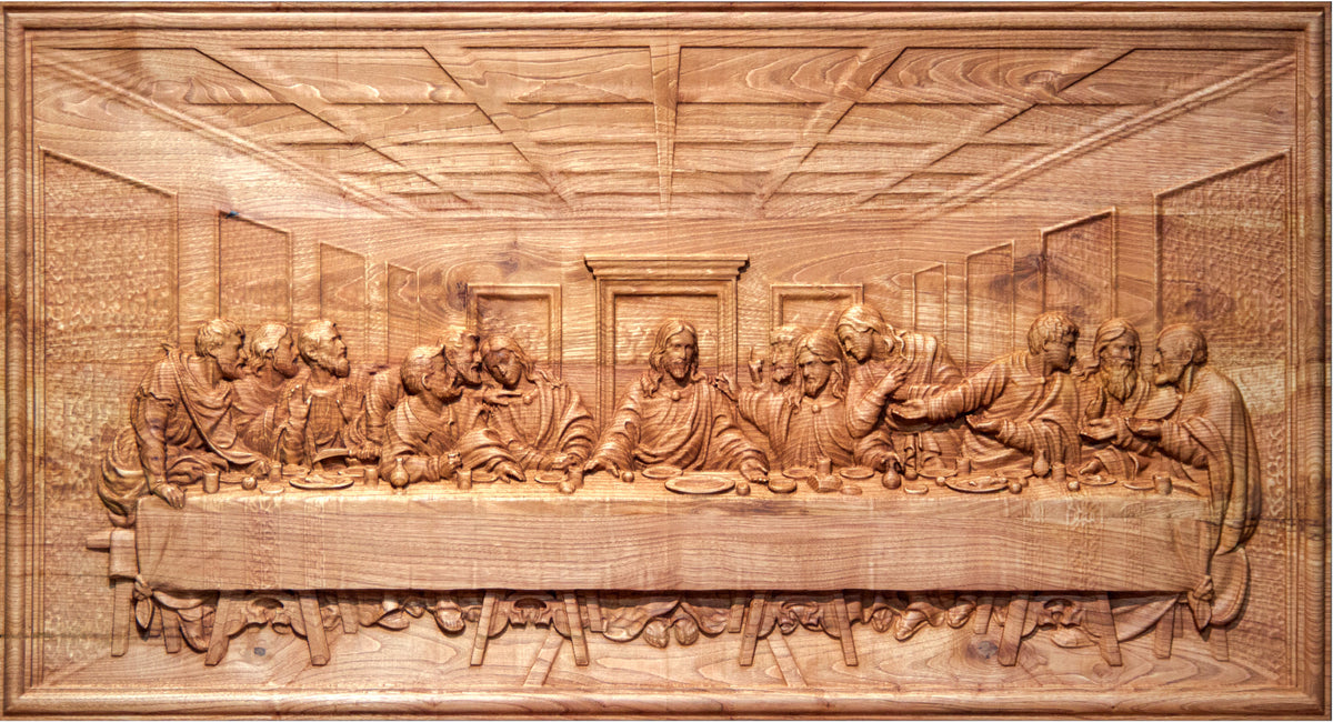 The Last Supper Hand-Carved