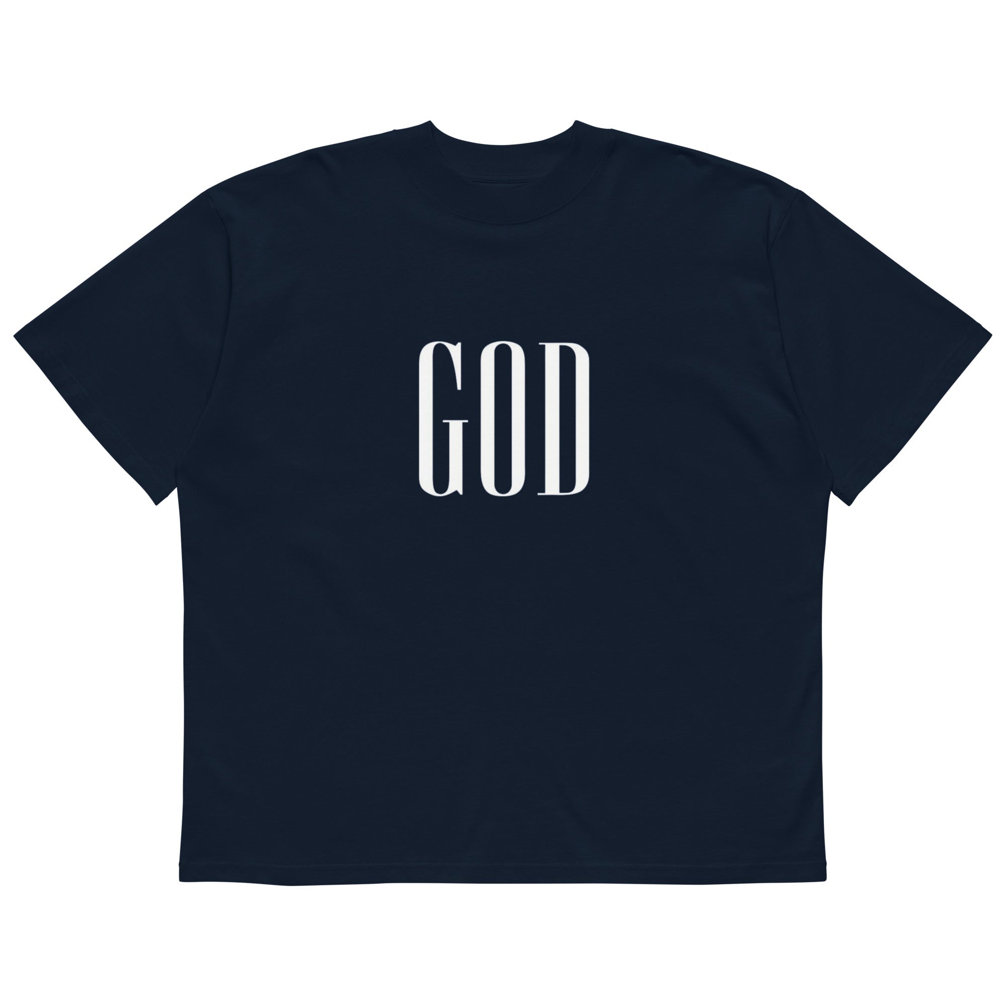 God Unisex oversized t-shirt