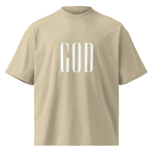 God Unisex oversized t-shirt