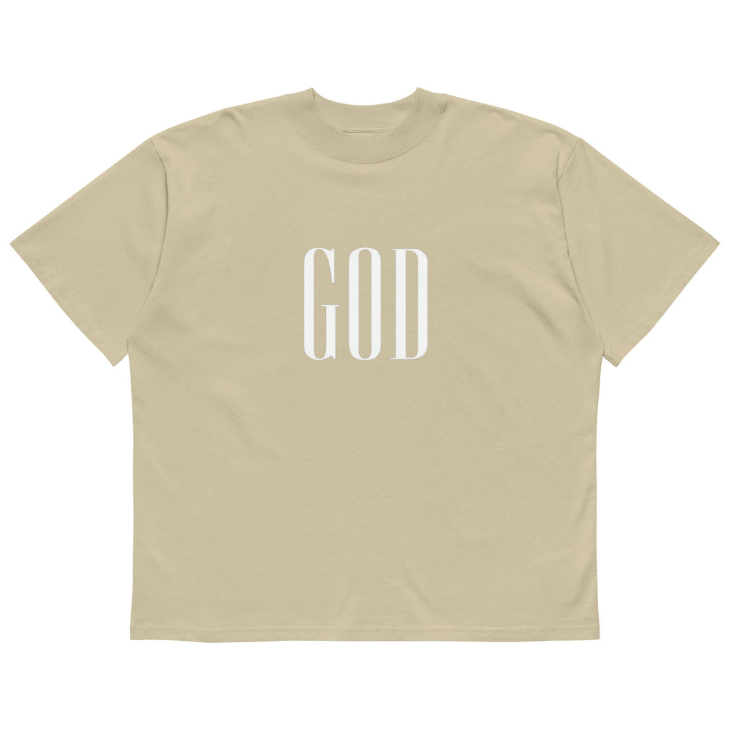 God Unisex oversized T-shirt