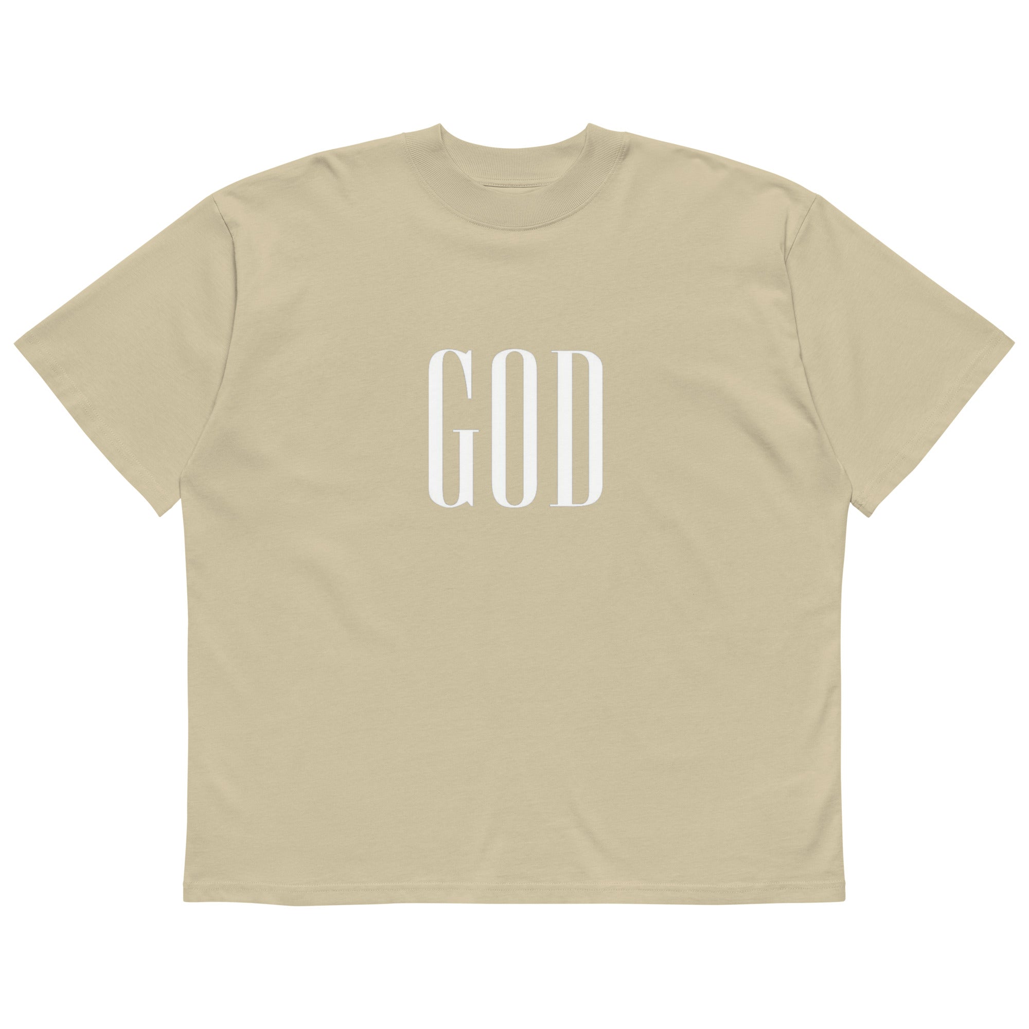 God Unisex oversized t-shirt